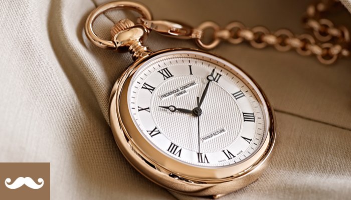 MANUFACTURE POCKET WATCH BY FREDERIQUE CONSTANT