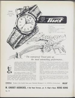 Tissot ads featured in Europa Star in 1951