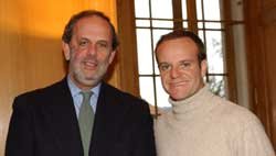 Rubens Barrichello at the Girard-Perregaux manufacture