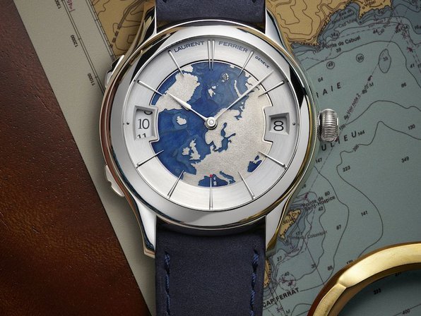 Laurent Ferrier x Art in Time unique piece for Monaco Red Cross