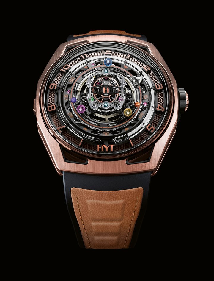 HYT 03 Infinity Sapphire watch. Conical tourbillon 2023