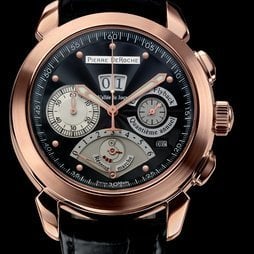 Pierre Deroche Pink Gold GrandCliff Annual Calendar