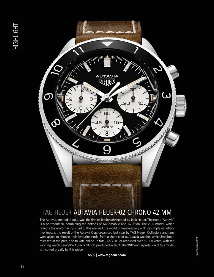 TAG HEUER Autavia Heuer-02 Chrono 42 mm