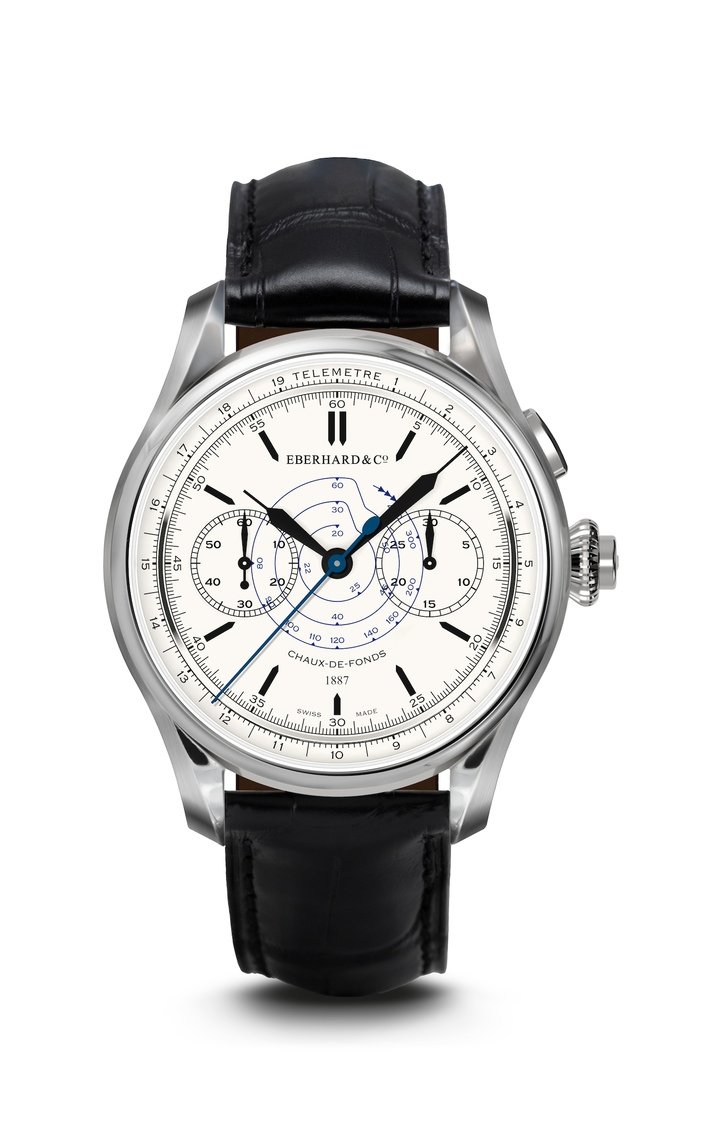 This Chronographe 1887 Limited Edition (250 pieces) ref. 31081 has been added to the 1887 collection inaugurated in 2019 by Eberhard & Co. which pays tribute to the brand's founding date and includes watches with exclusive calibres.