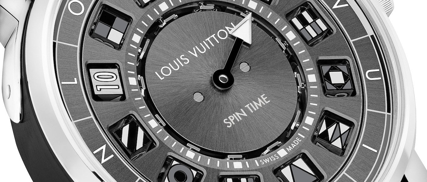 Louis Vuitton spin time watch 
