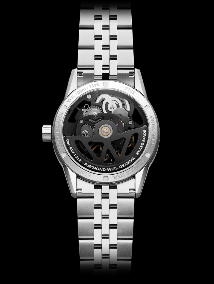 Raymond Weil Freelancer Calibre RW1212 Skeleton now in 38mm