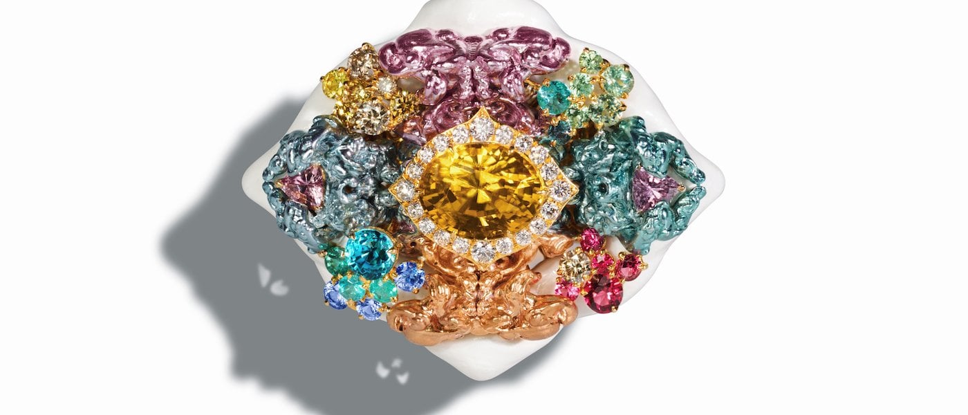 Louis Vuitton Color Blossom BB Star pendant 18k yellow gold, turquoise,  diamond - Luxury Brand Brokers
