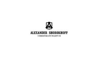 Alexander Shorokhoff goes Avantgarde