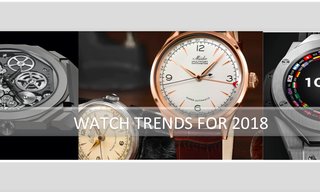 Top 5 watch trends 2018