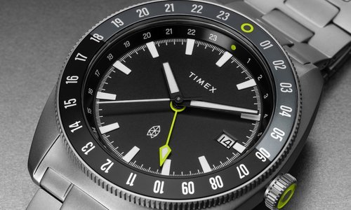 Timex and The James Brand debut newly designed Titanium GMT Watch
