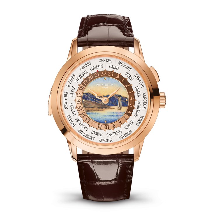 2018 – WORLD TIME MINUTE REPEATER REF. 5531 G – 40.2 mm CALIBRE R 27 HU: Following an initial limited series produced for “The Art of Watches” in New York in 2017, Patek Philippe introduced the World Time Minute Repeater into its regular collections for the first time. This exceptional watch is equipped with a minute repeater that chimes the local time of the city positioned at 12 o'clock.