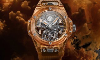 Hublot Big Bang Tourbillon Automatic Orange Sapphire