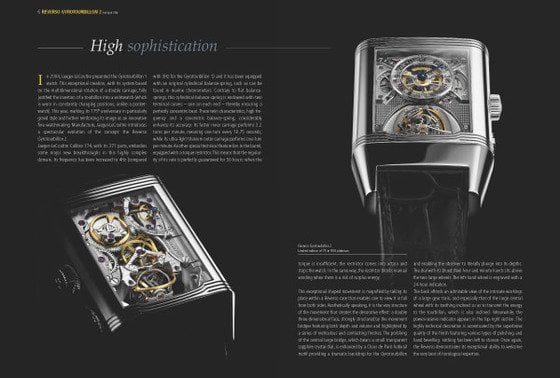 Celebrating Jaeger-LeCoultre – 175 years of the Manufacture: the Quartet of Masters