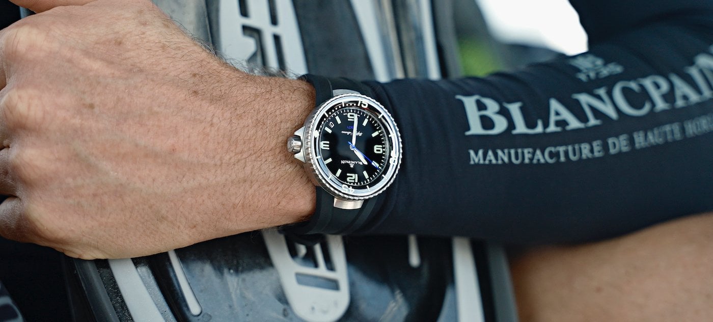 Blancpain pledges €100,000 through Fifty Fathoms Tech BOC IV