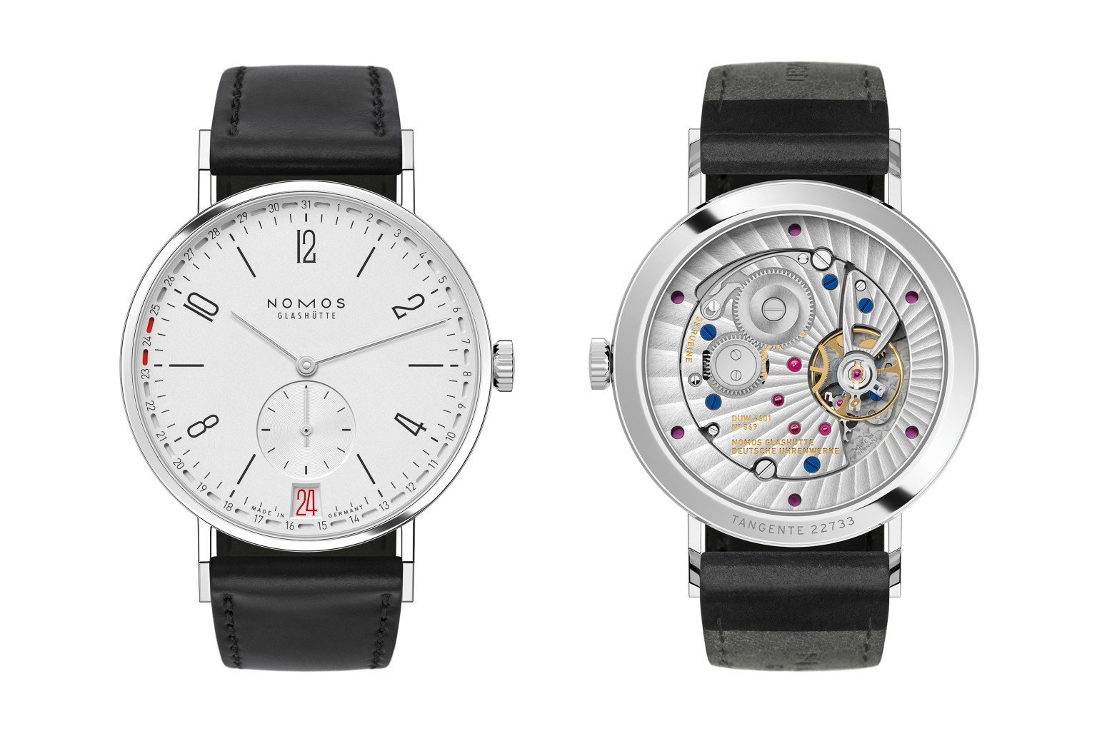 Nomos Tangente 2date boasts new dual-date displays