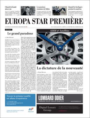 Europa Star Première - Janvier/Février n°1-2016