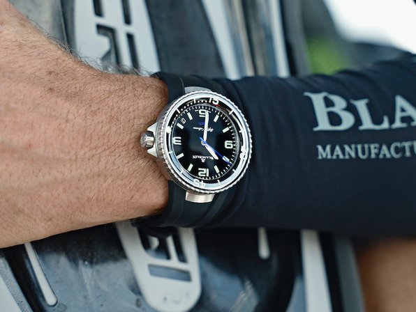 Blancpain pledges €100,000 through Fifty Fathoms Tech BOC IV