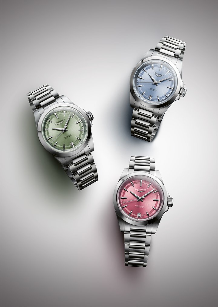 Unveiled in 2023, the new generation of Conquest watches is being extended this year to mark the 70th anniversary of the collection, with exclusive new models for women and men.