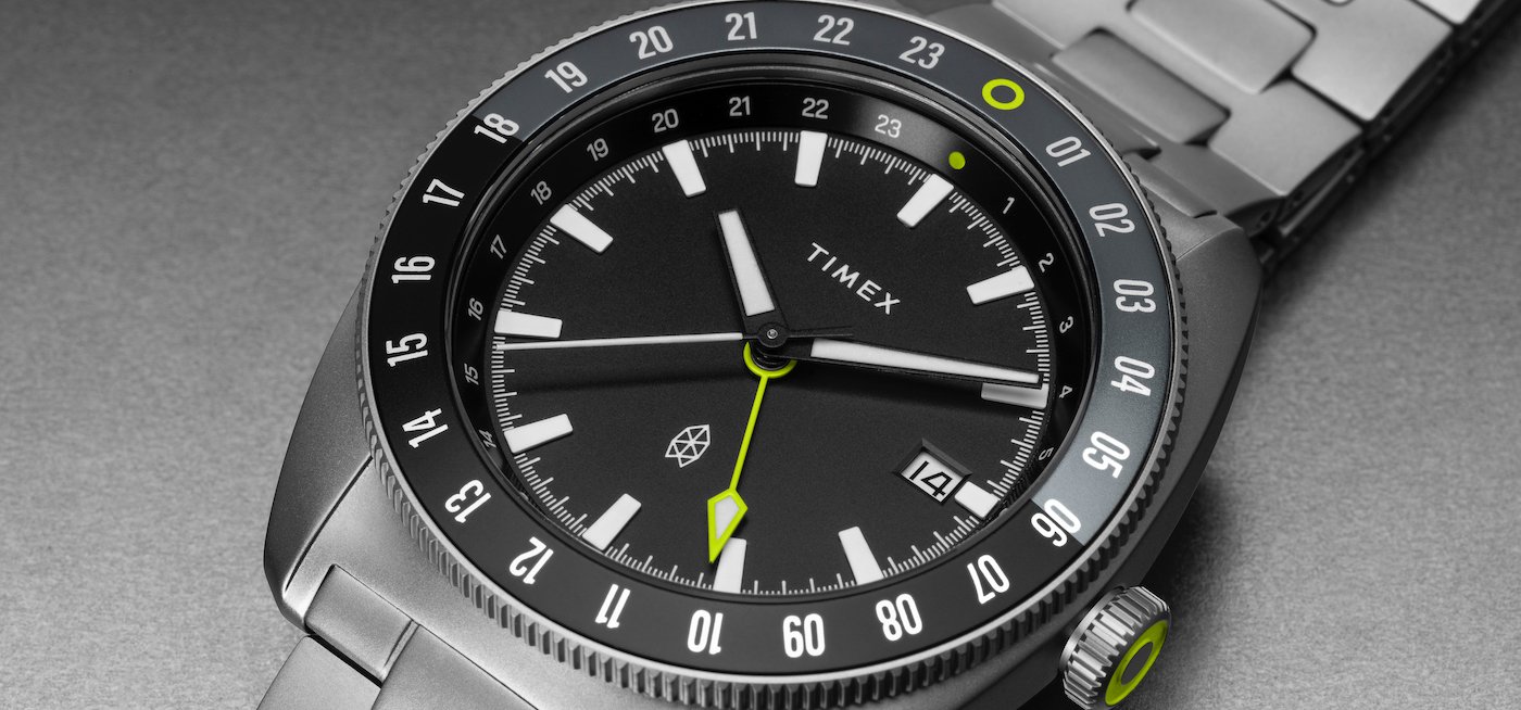 Timex and The James Brand debut newly designed Titanium GMT Watch