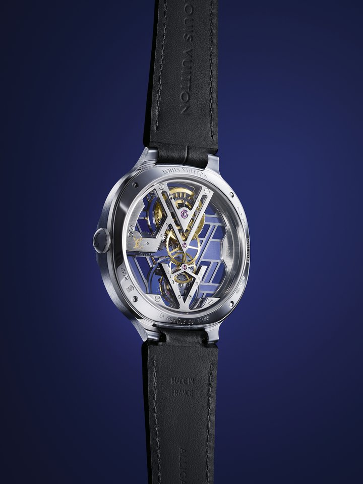 Louis Vuitton Voyager Flying Tourbillon “Poinçon de Genève” Plique-à-jour