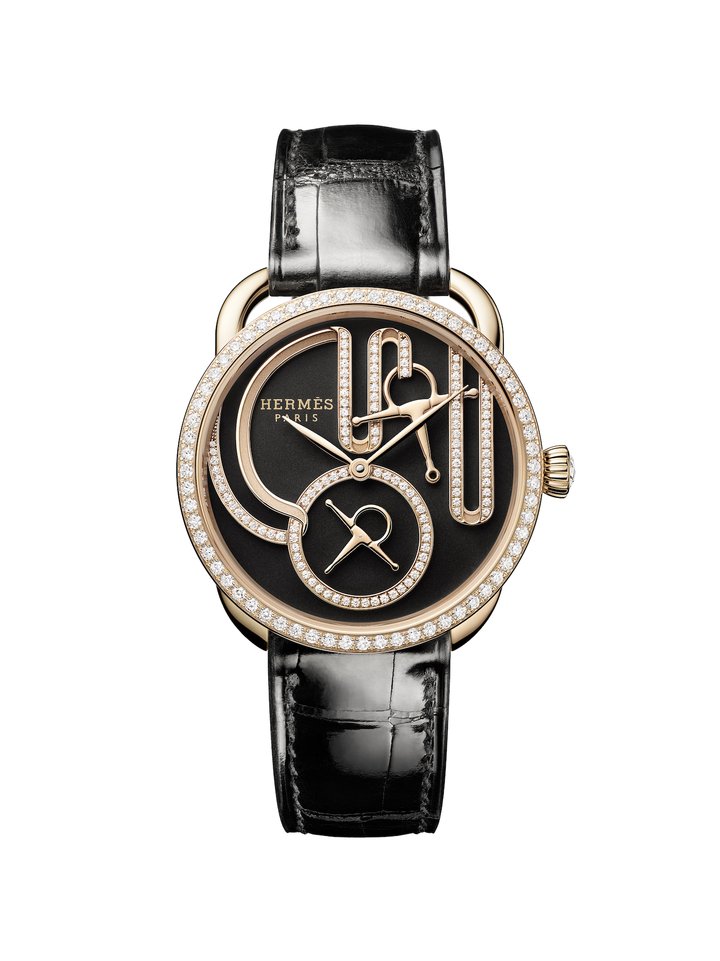 Hermès presents the 34mm Arceau Grand Tralala brides et mors