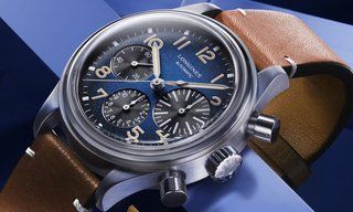 The Longines Avigation BigEye now comes in titanium