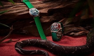 Jaquet Droz unveils two Ophidian Hour Red Gold unique pieces