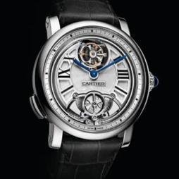 ROTONDE MINUTE REPEATER WITH FLYING TOURBILLON by Cartier 