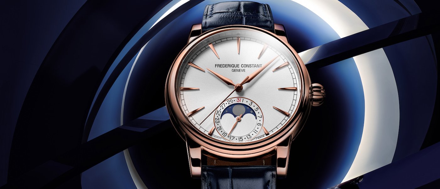 Frederique Constant Classic Moonphase Date Manufacture in full gold