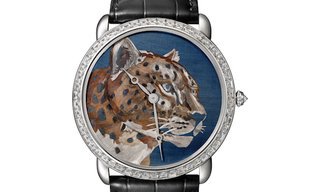 Cartier watches ablaze with animal colours