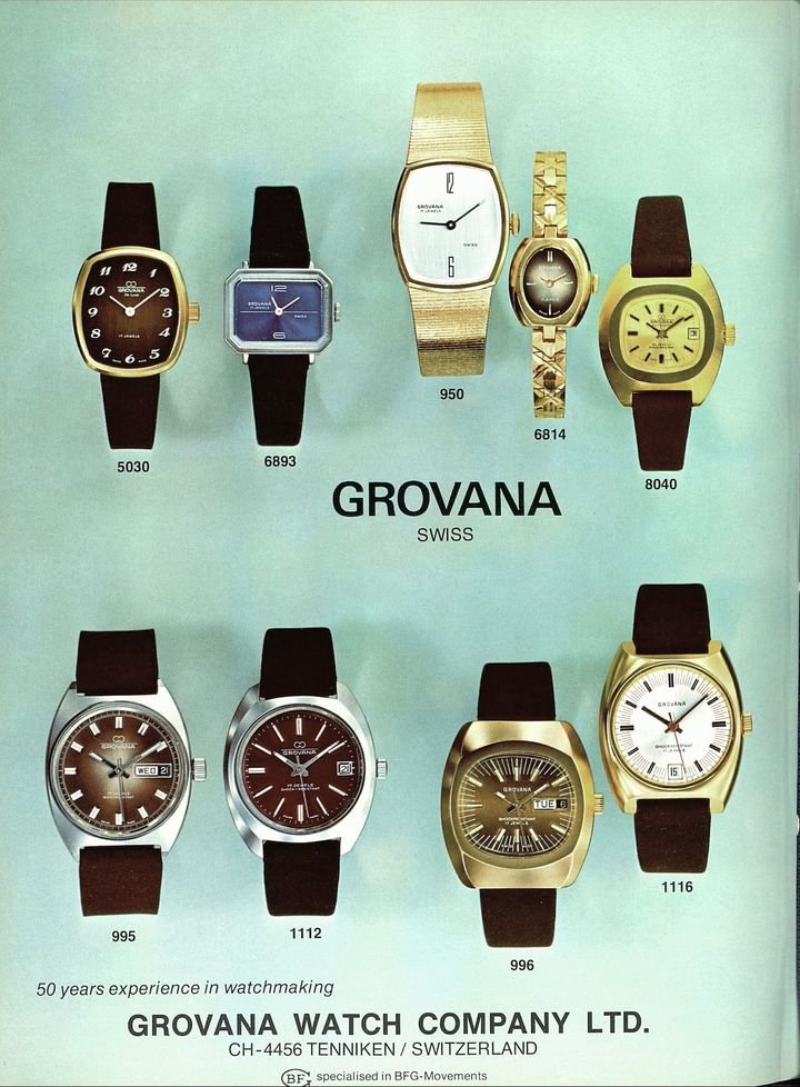 The Grovana collection, in 1975 in Europa Star