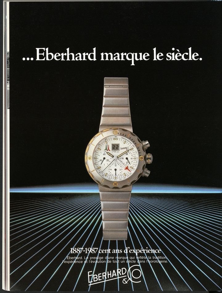 The centenary of Eberhard & Co. celebrated in 1987 in Europa Star.