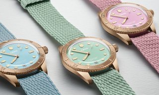 The Oris Cotton Candy now comes with a recycled strap