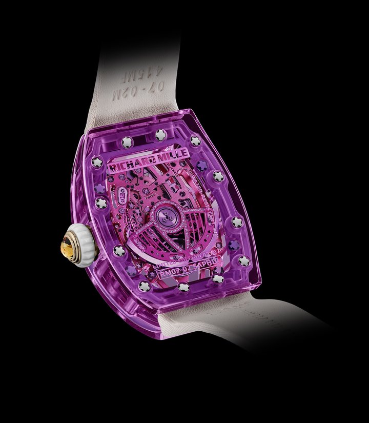 New Richard Mille RM 07-02 Automatic Sapphire Limited Editions