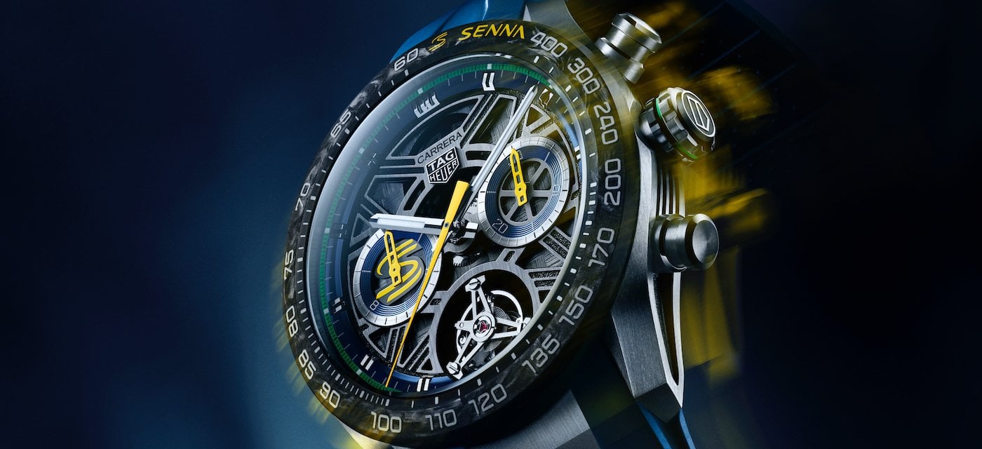 TAG Heuer Carrera Chronograph Tourbillon x Senna limited edition