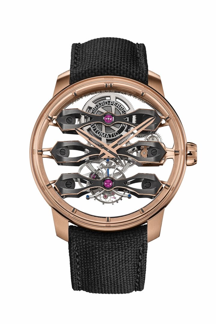 Girard-Perregaux updates the Tourbillon with Three Flying Bridges