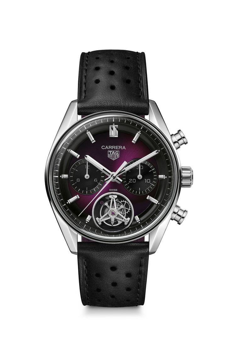 TAG Heuer Carrera: introducing new purple editions