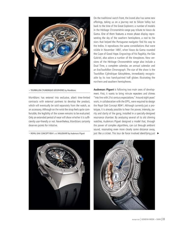 The Royal Oak Concept through the Europa Star archives