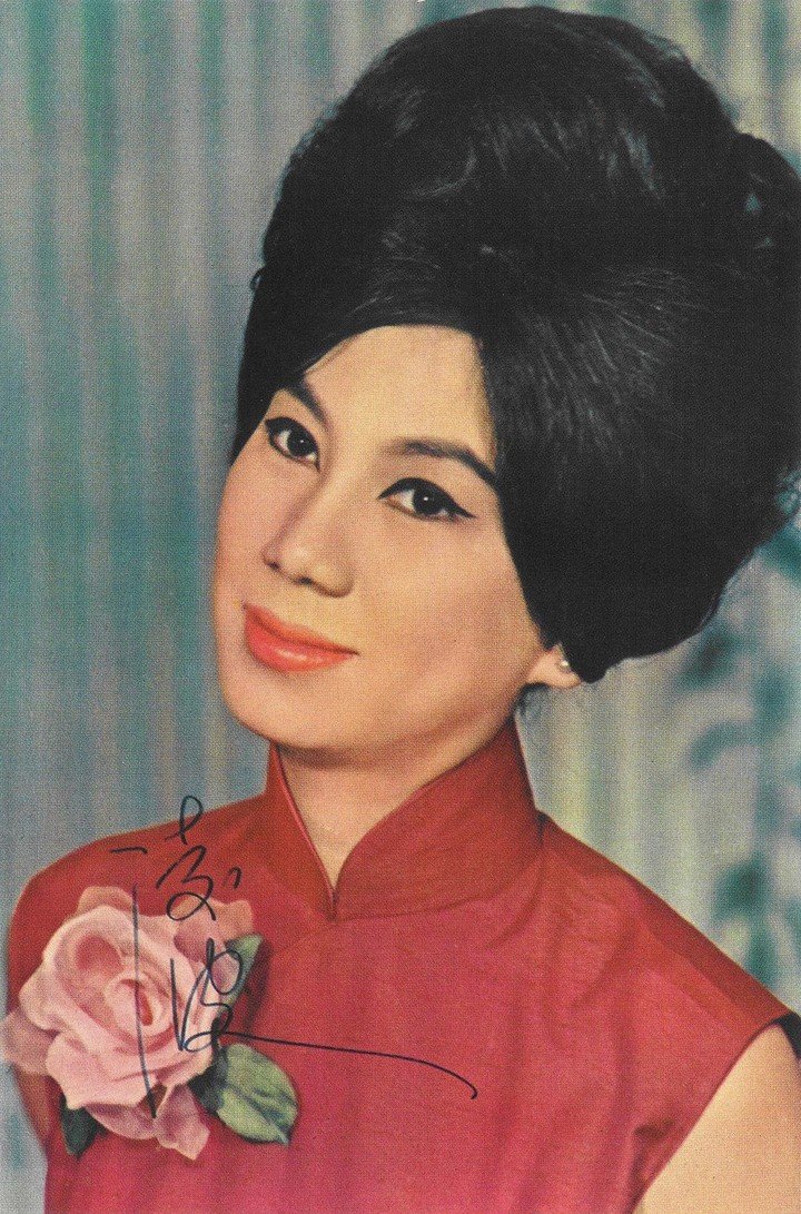 Ivy Ling Po signed picture, 1960s. Tissot Museum Collection