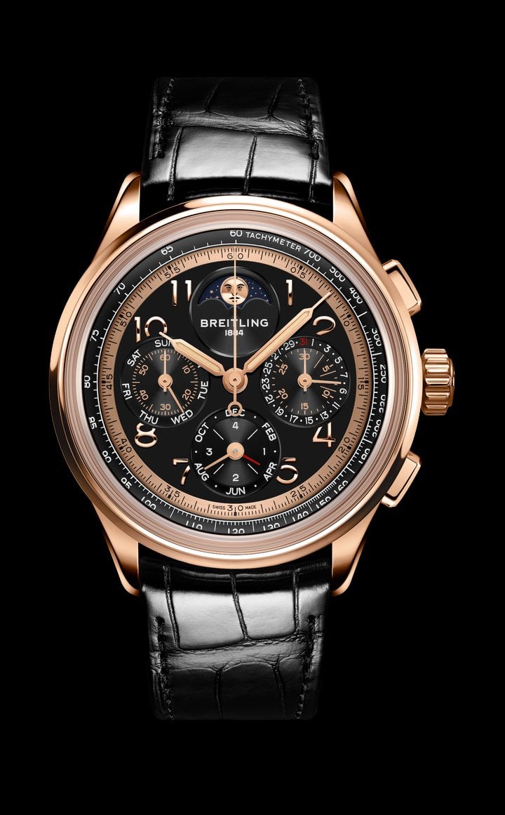 Breitling debuts exclusive perpetual calendar chronograph movement