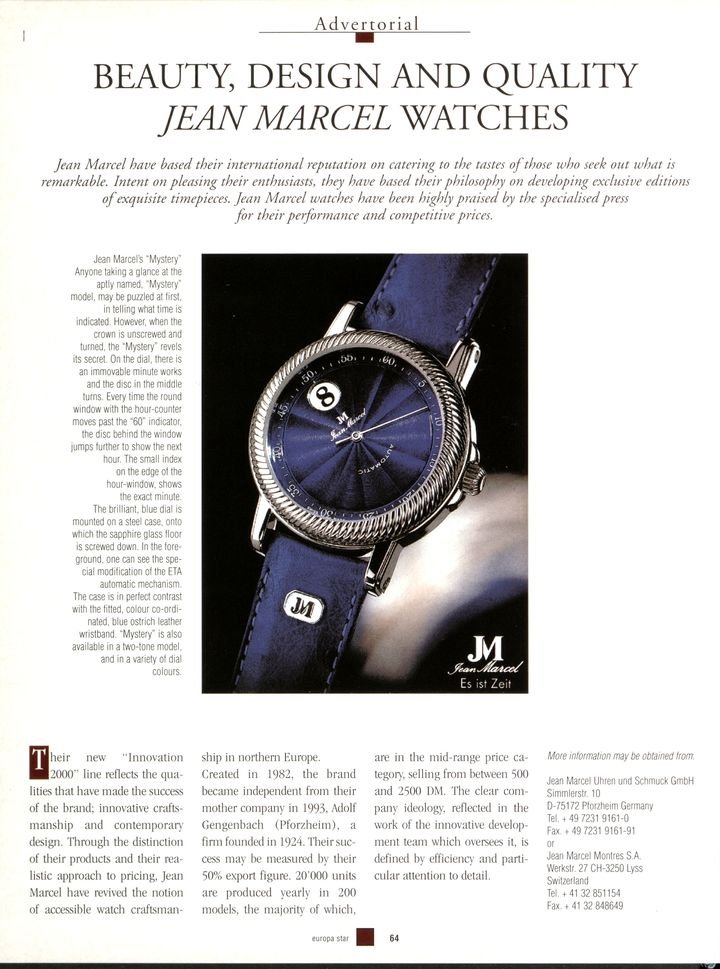 The Mystery, developed with master watchmaker Vincent Calabrese, played a key role in the brand's development