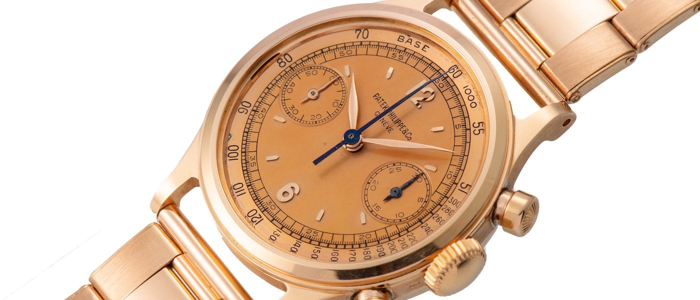 PATEK PHILIPPE LOUIS XV PINK GOLD POCKET WATCH WITH EXTRACT - RARE IN  PERFECT CONDITION
