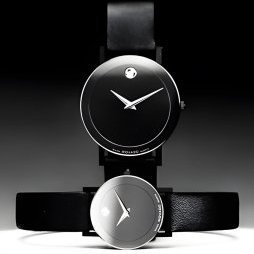 MOVADO - “The Black Sapphire Museum Watch”