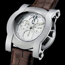 Enila Round Reversible Chronograph