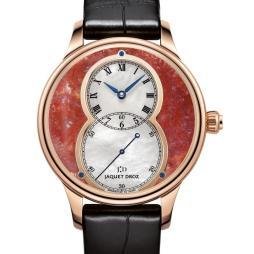 GRANDE SECONDE RED MOSS AGATE by Jaquet Droz