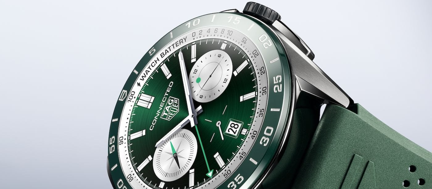 TAG Heuer's latest Connected Calibre E4 in a stunning green 