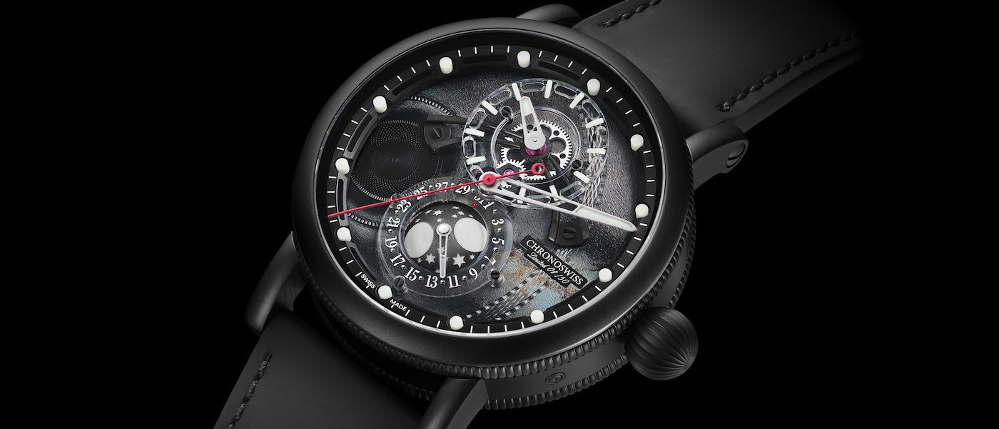 Chronoswiss Watch Open Gear ReSec Big Wave Limited Edition CH-6923-BLBL  Watch | Jura Watches
