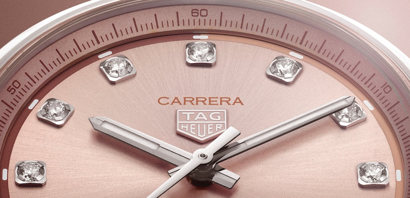 TAG Heuer Carrera Date in two pastel versions