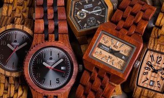 Tense Wooden Watches from a very chill place