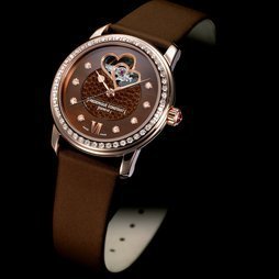 Frederique Constant Lady Double Heart Beat Gourmet Chocolate